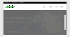 Desktop Screenshot of idconline.es