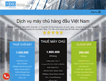 Tablet Screenshot of idconline.vn